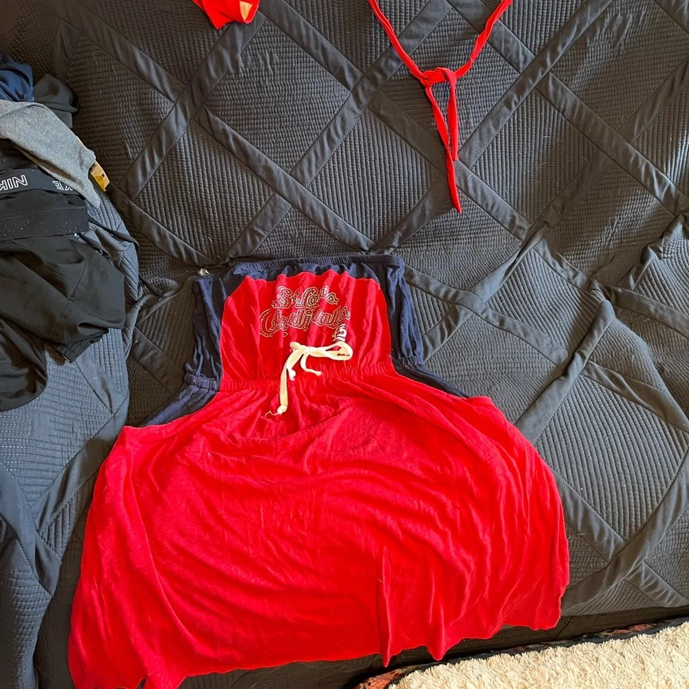 EUC (3) BUNDLE CARDINALS TWO PIECE AND COVER UP WONT SEPARATE - Picture 9 of 9